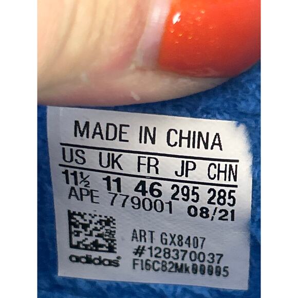 Adidas Men’s 11.5 Equipment Prototype 1984 World’s Fair Lace Up Sneakers NEW - Picture 8 of 10